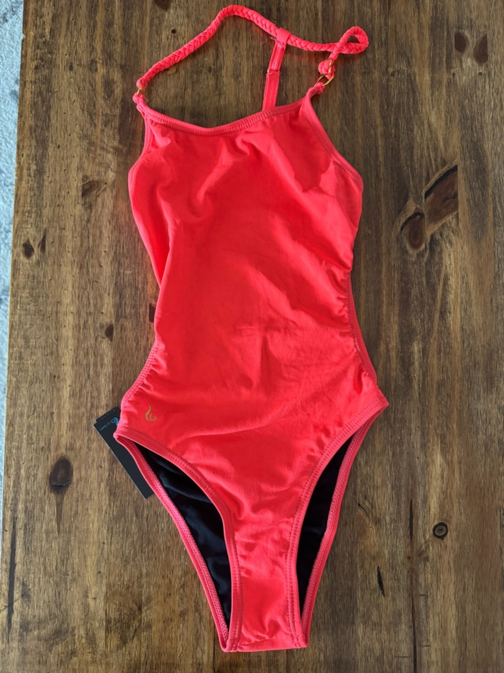 Bright Coral One-Piece Swimsuit